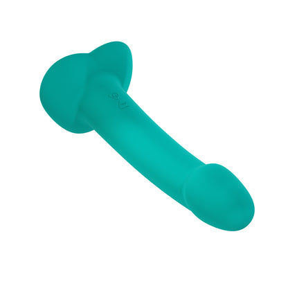 Loviss Liquid Silicone Suction Cup Rechargeable Vibrator Dildo 7.1 Inch