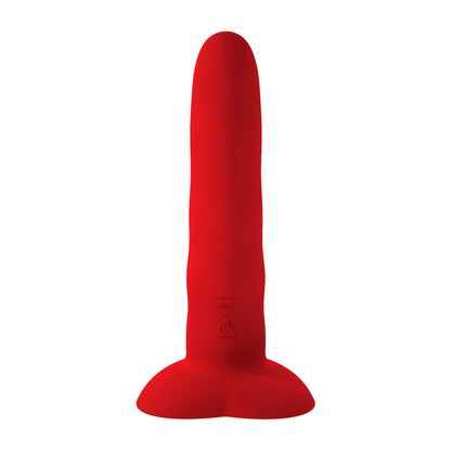 Loviss Ripple Flüssigsilikon Saugnapf Wiederaufladbarer Vibrator Dildo 7,1 Zoll