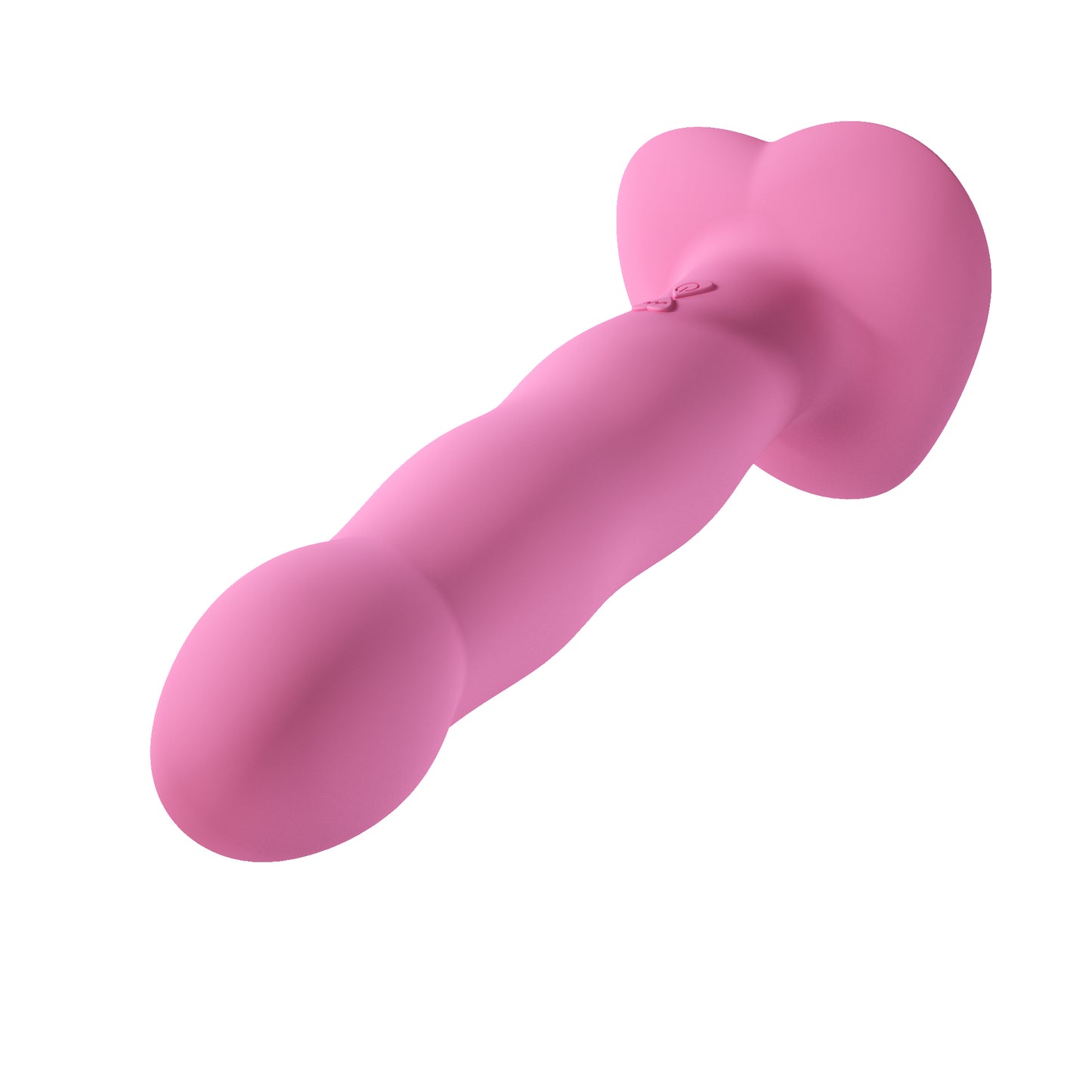 Loviss Ripple Large Liquid Silicone Suction Cup Rechargeable Vibrator Dildo 7.5 Inch