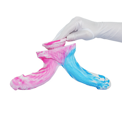 Loviss Silicone Realistic Double-Ended Colorful Dildo