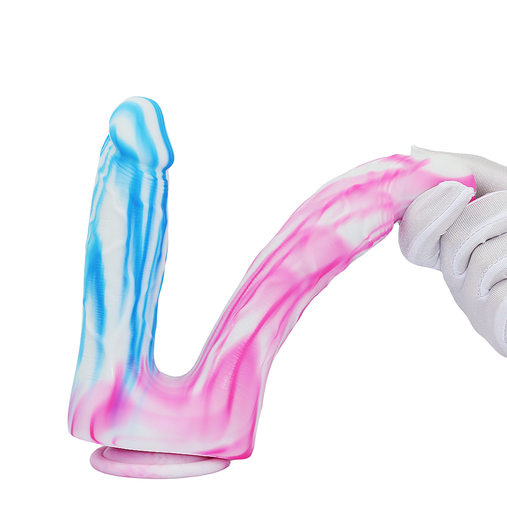 Loviss Silicone Realistic Double-Ended Colorful Dildo