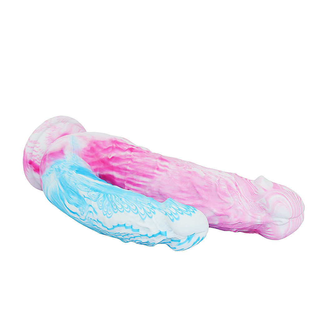 Loviss Silicone Realistic Double-Ended Colorful Dildo