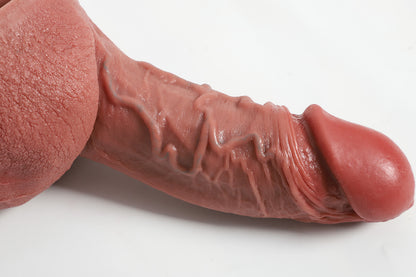 Realistic Dilido with Suction Cup Insertable Length 4.72 Inches