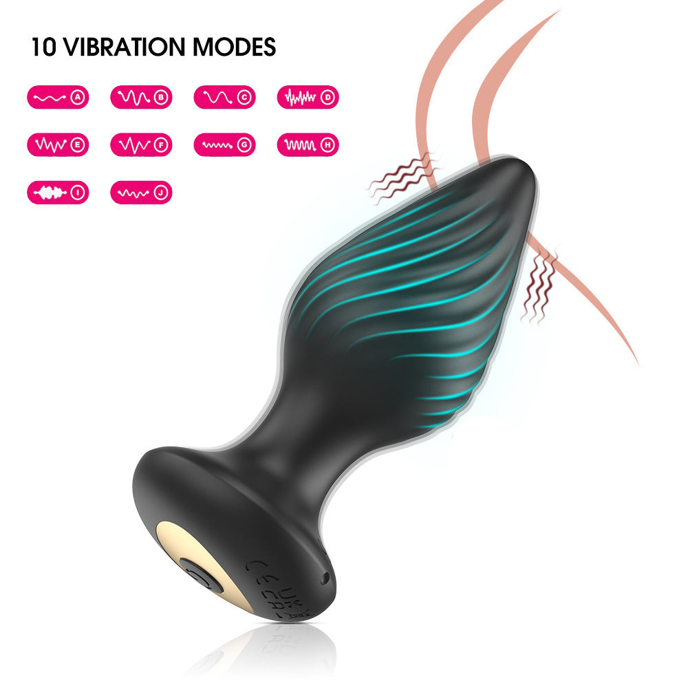 Loviss Rotating Anal Plug with Vibration and Remote Control