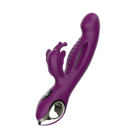 Vibrador de clítoris tipo conejo con forma de mariposa de Loviss