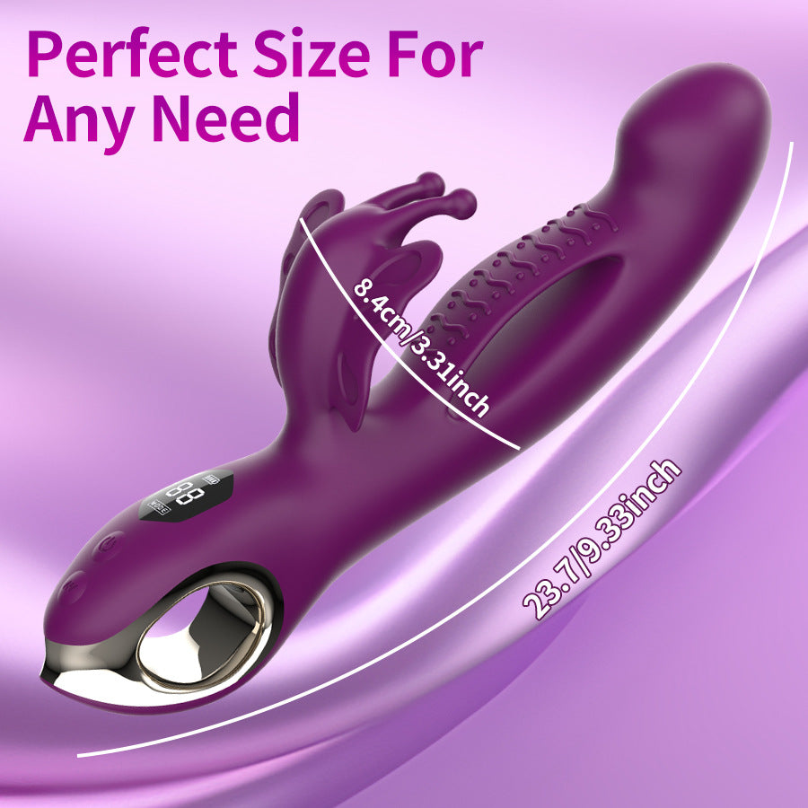 Loviss Butterfly Clitoral Rabbit Vibrator