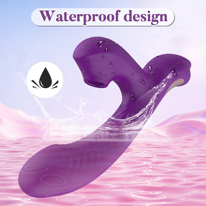 Loviss Suction G-spot Wiggling Rabbit Vibrator