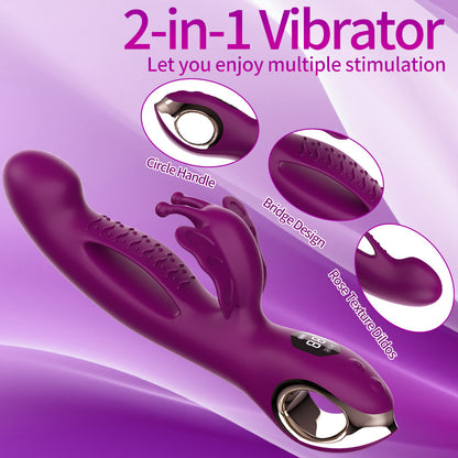 Loviss Butterfly Clitoral Rabbit Vibrator