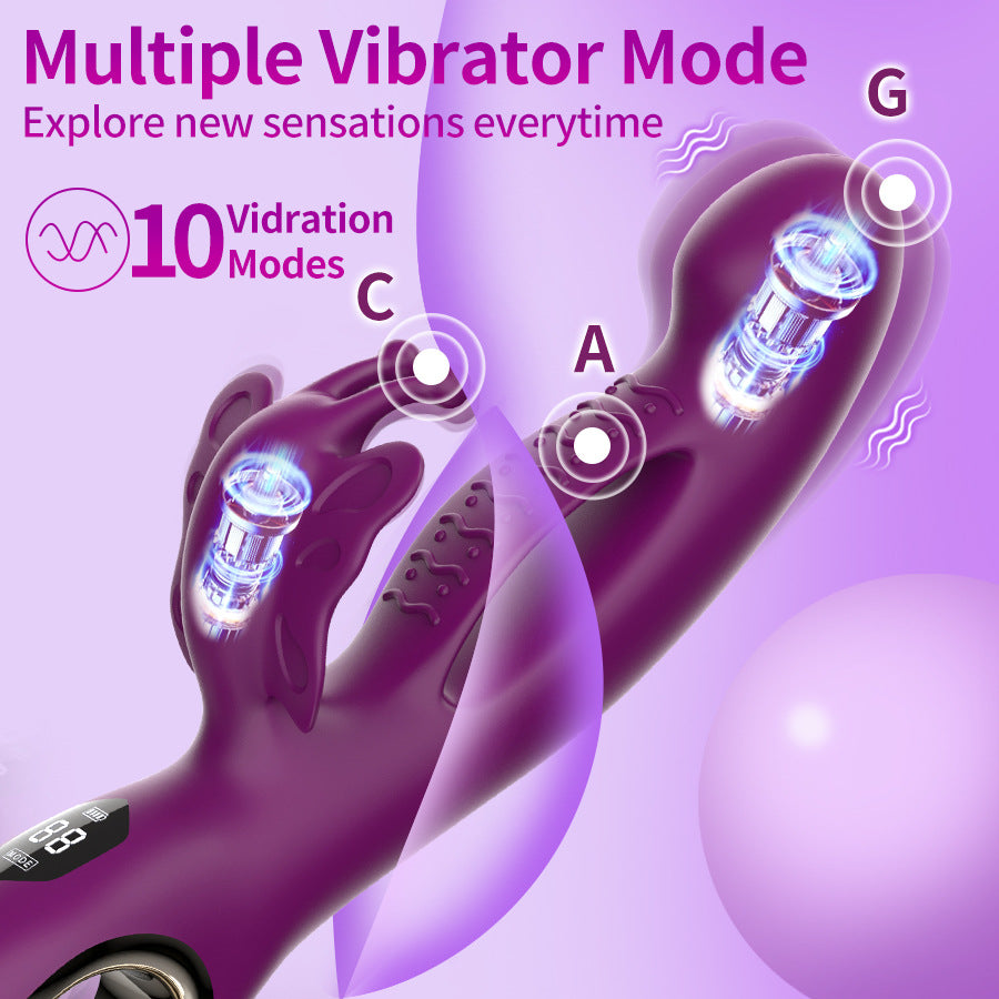 Loviss Butterfly Clitoral Rabbit Vibrator