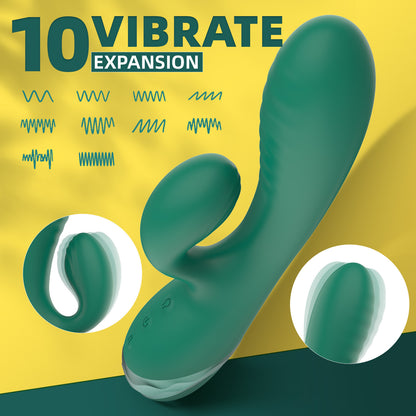 Loviss Inflatable G-spot Rabbit Vibrator