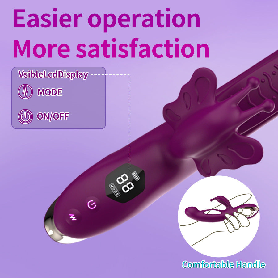 Loviss Butterfly Clitoral Rabbit Vibrator