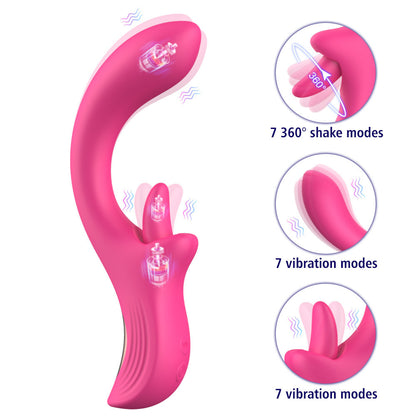 Vibromasseur Loviss pour lécher le clitoris et le point G