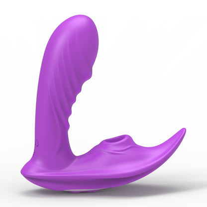 Consolador vibrador portátil para chupar el clítoris, dispositivo de masturbación femenina, masajeador, Juguetes sexuales para adultos