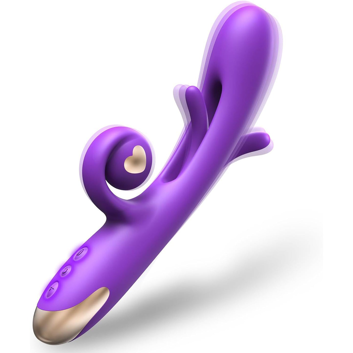 Loviss G Spot Vibrator Dildo Flapper Rabbit With 10 Vibration 7 Flapping Modes