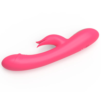 Dispositivo de masturbación vibrador de conejo oscilante para mujer, productos para adultos, diversión para parejas