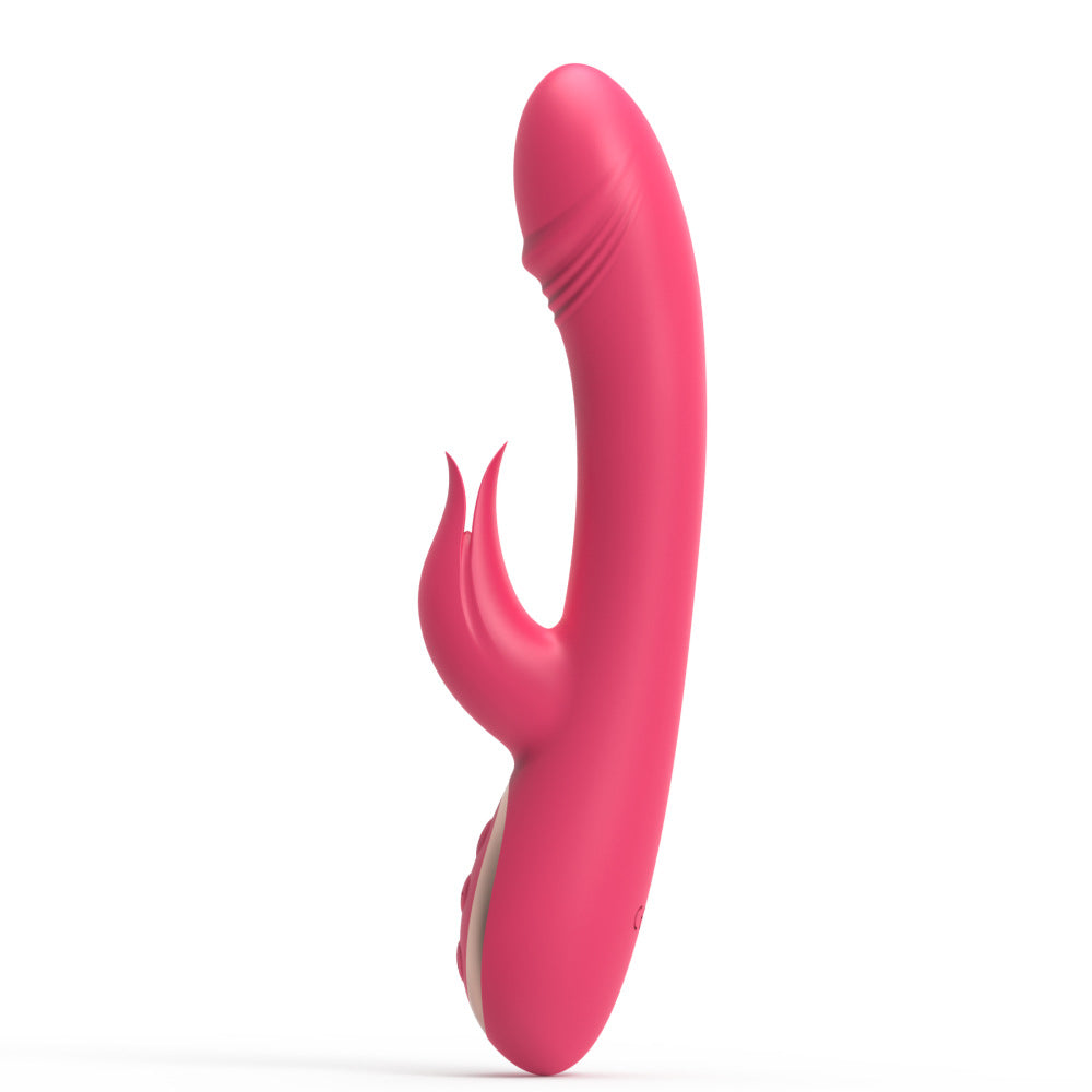 Dispositivo de masturbación vibrador de conejo oscilante para mujer, productos para adultos, diversión para parejas