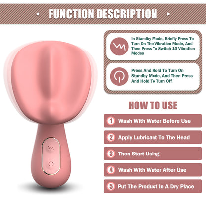 Loviss Cute Mushroom Clitoral Stimulator