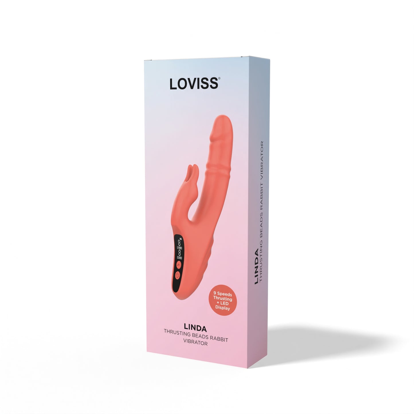 Linda Thrusting Beads Rabbit Vibrator