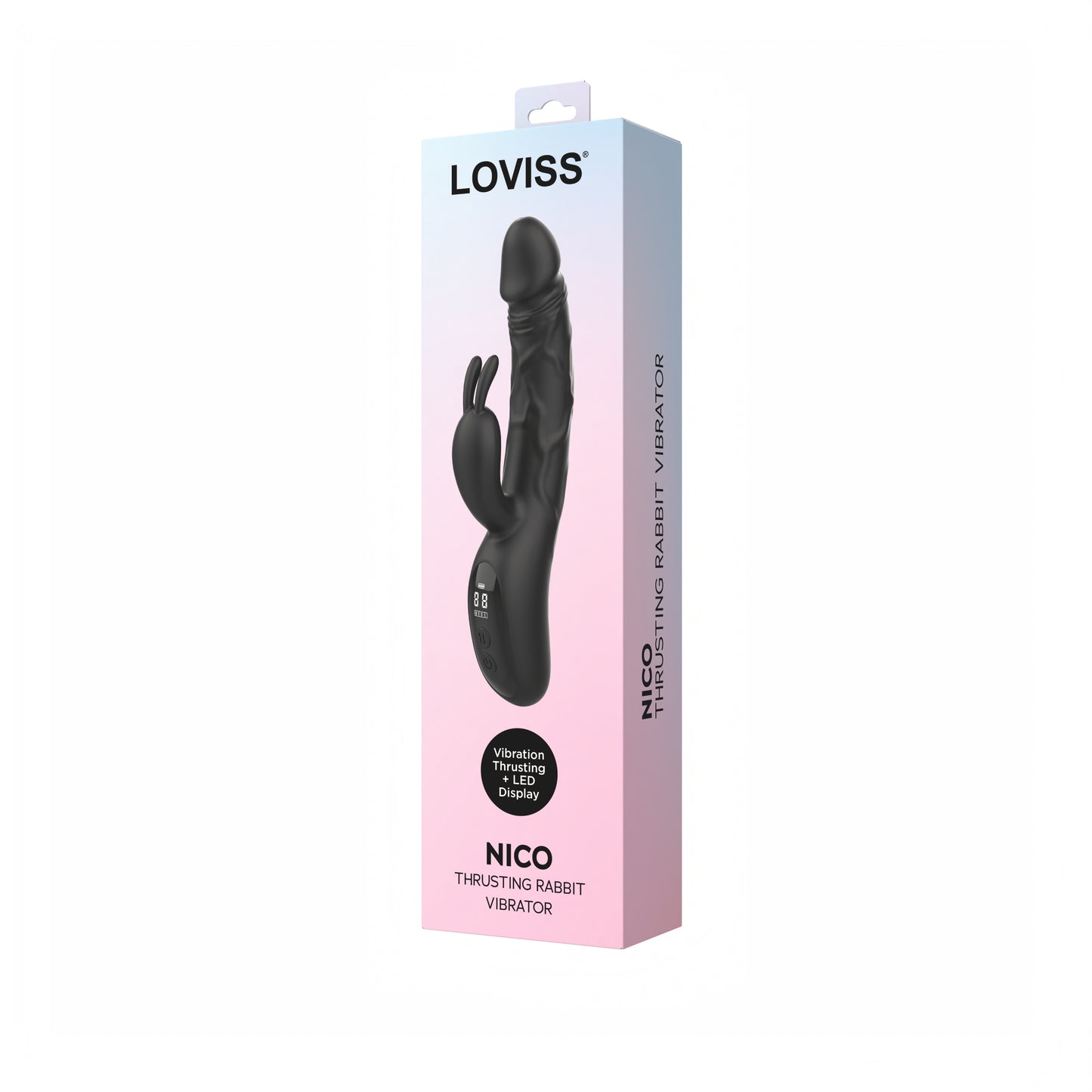 Loviss Nico Thrusting Rabbit Vibrator