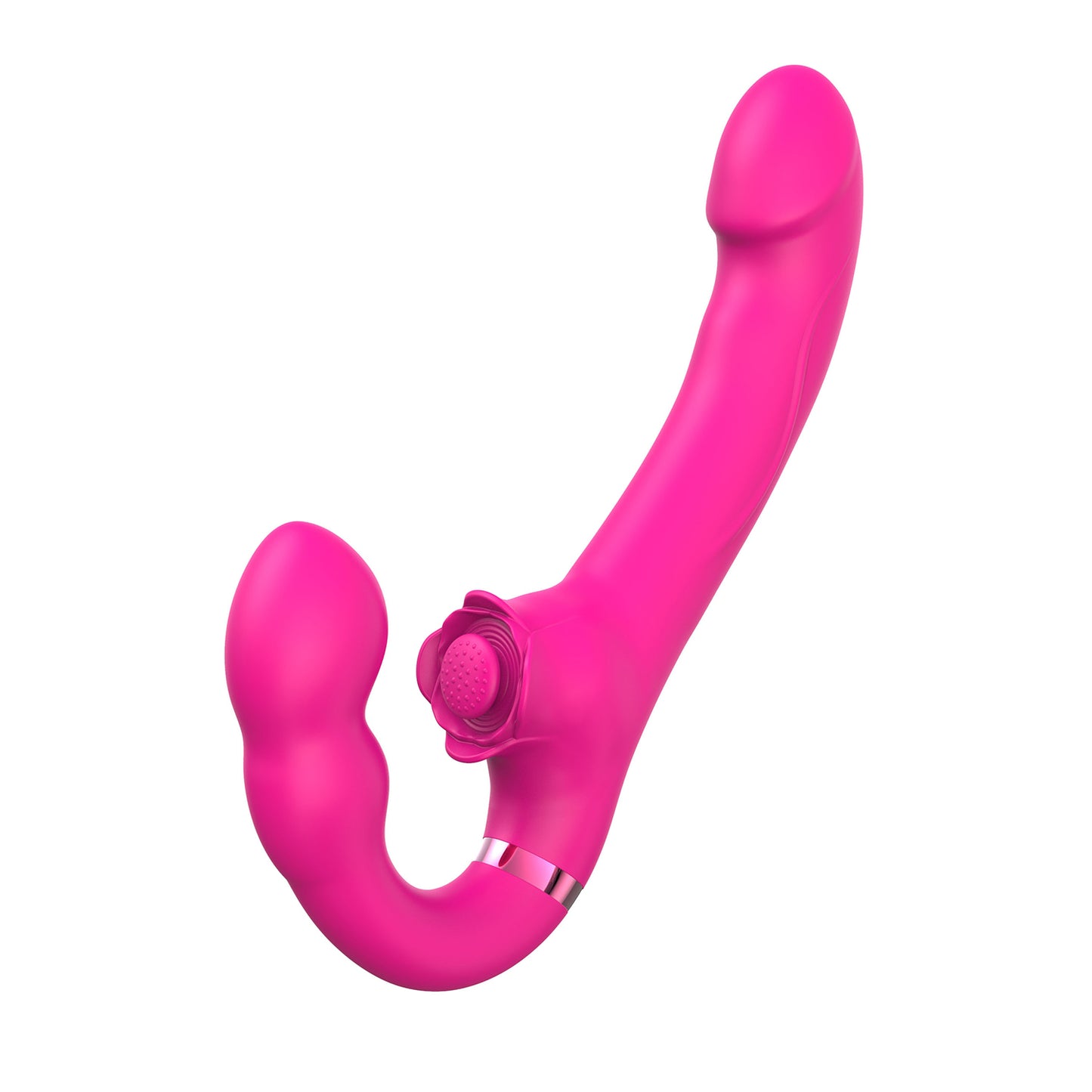 Vibrador de silicona para mujeres, masturbador vaginal femenino inalámbrico con correa, productos eróticos, consolador doble, punto G, juegos sexuales, juguete sexual para parejas, juguete para adultos, masajeador