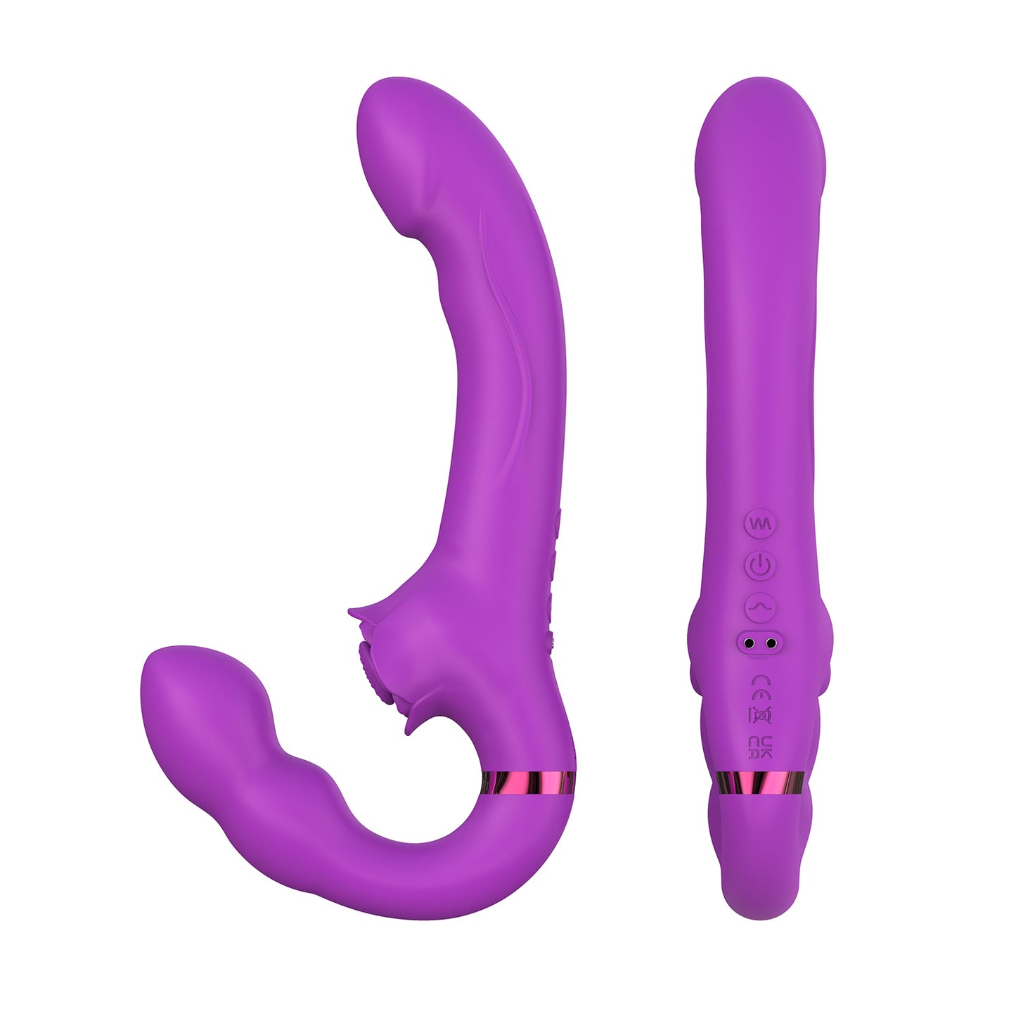 Vibrador de silicona para mujeres, masturbador vaginal femenino inalámbrico con correa, productos eróticos, consolador doble, punto G, juegos sexuales, juguete sexual para parejas, juguete para adultos, masajeador