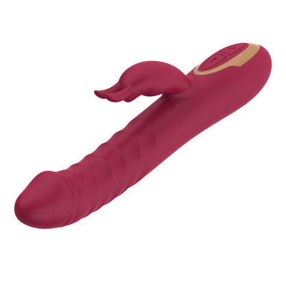 Loviss Rabbit-Vibrator mit stoßendem Vibrator und 10 Geschwindigkeiten