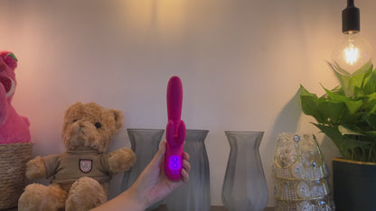 Vibrador de conejo con clip Aurora Thrusting