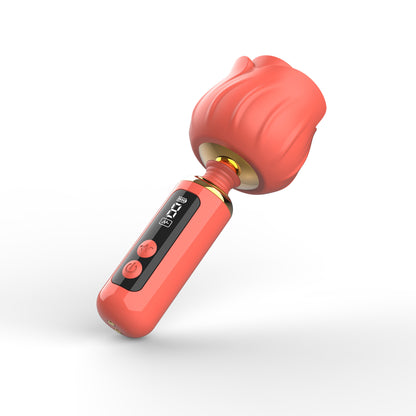 Rosen-Massagestab-Vibrator