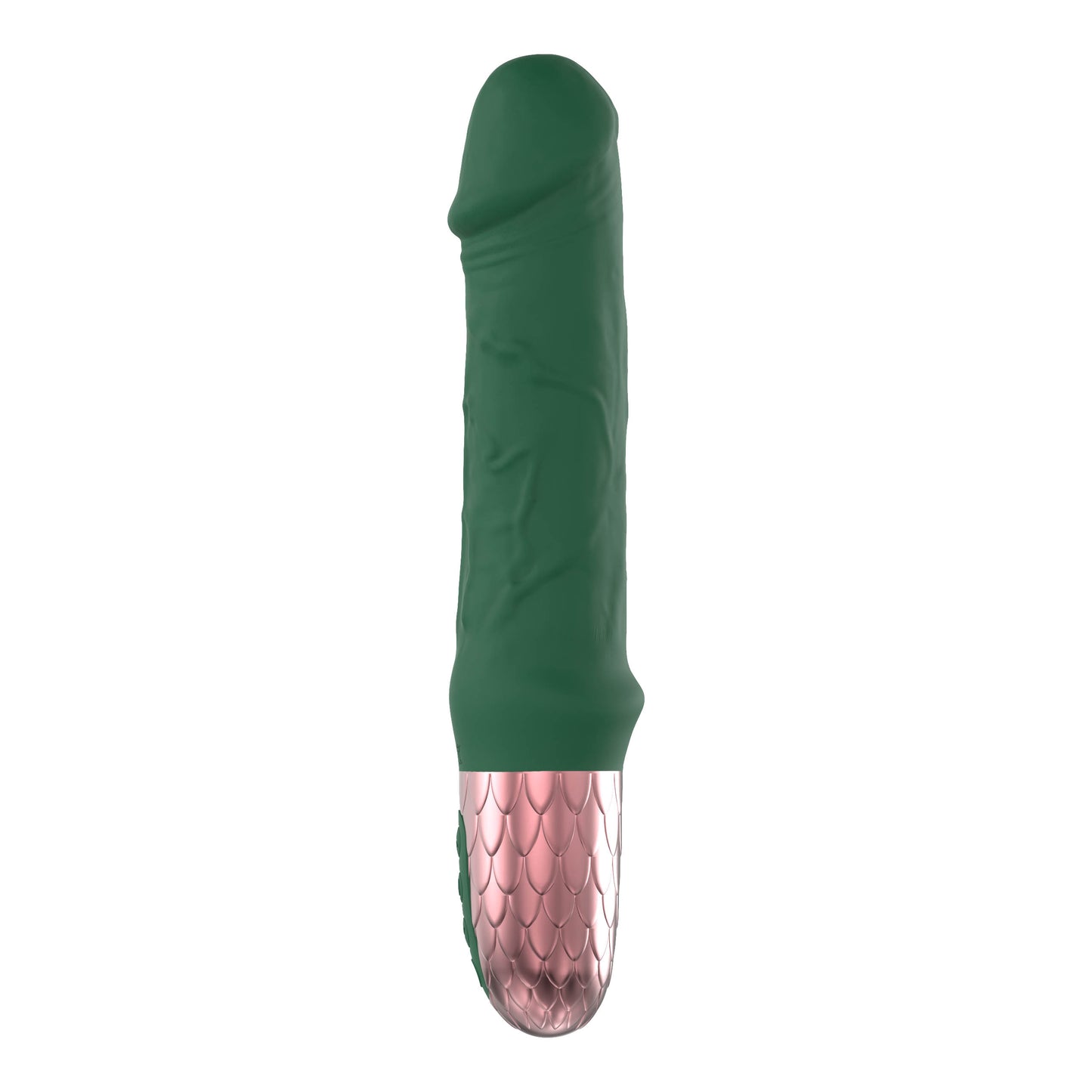 Consolador vibrador realista de silicona de gran tamaño de 21 cm/8,2 pulgadas de Loviss Driller De Luxe