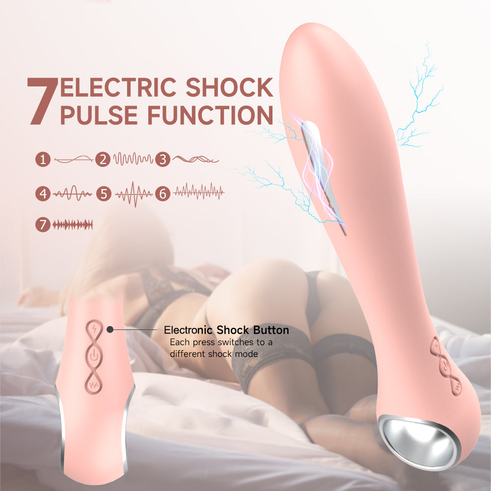 Elektrischer Stromstimulator, elektrischer Schock, Impuls, Vibrationsfunktion, Vibrator, Sexspielzeug, Massagestab