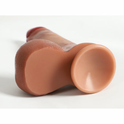 Godes réalistes avec sensation de peau, gode anal en silicone doux avec ventouse puissante pour jouer mains libres, gode avec boules, faux pénis réaliste, stimulateur du point G