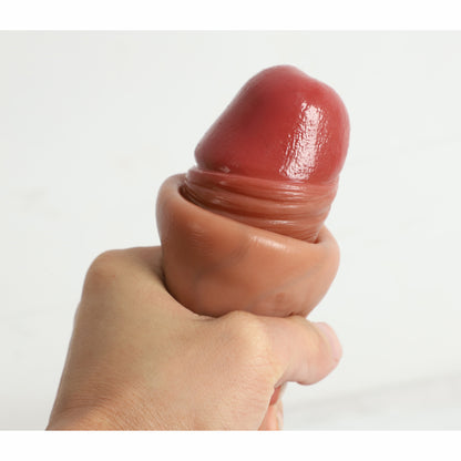 Godes réalistes avec sensation de peau, gode anal en silicone doux avec ventouse puissante pour jouer mains libres, gode avec boules, faux pénis réaliste, stimulateur du point G