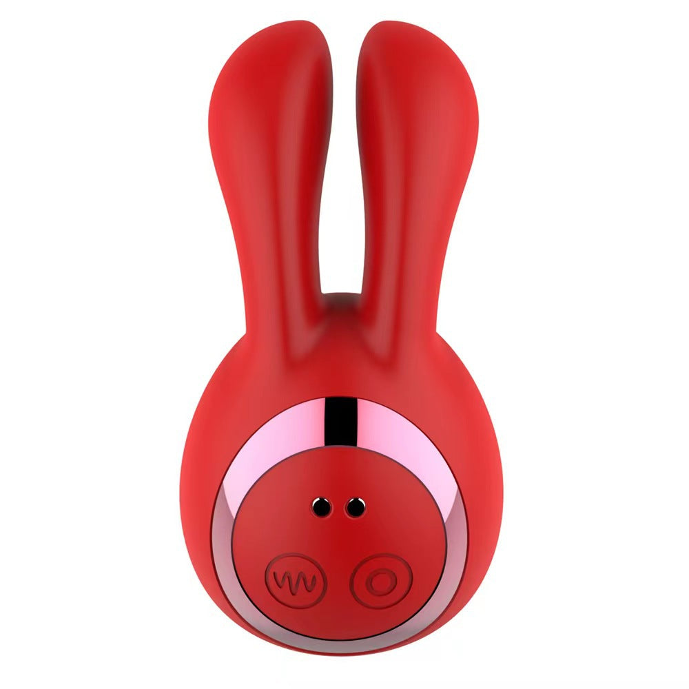 Lapin Lapin Sucker Bâton Vibrant Dispositif de Masturbation Féminine Oeufs Sauts Jouets Sexuels Clip de Sein Vibrant Sucer Les Seins et le Clitoris