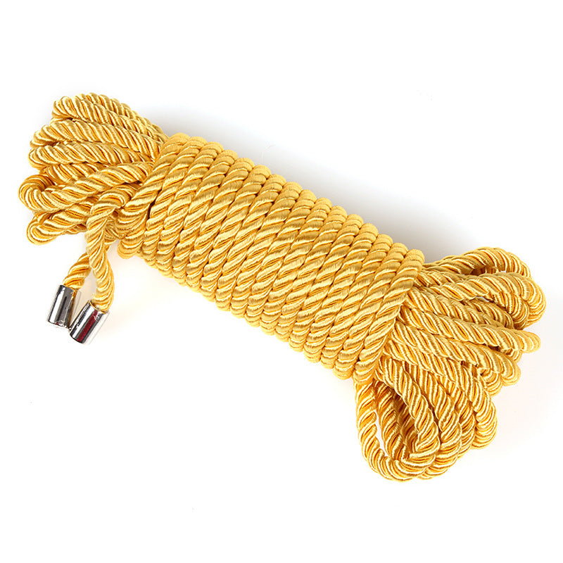 Metal Head 5 Meters Silk Rope Training Binding Restraint Torture Device 10 Meters Rope Alternative Toys Adult Sex Toys Bondage