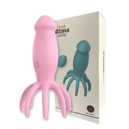 Octopus Remote Controlled Dual Head 8 tentacles Vibration Dildo Vibrator