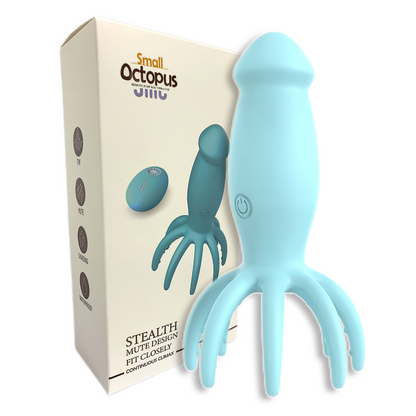 Octopus Remote Controlled Dual Head 8 tentacles Vibration Dildo Vibrator