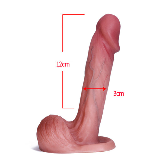 Realistic Dildo Toys, Adult Sex Toys for Women, Welist Toy Dildos with Suction Base, Soft Toys Dildo for Women, Washable Easy to Cleaning Dildo Body-Safe Material Dildos