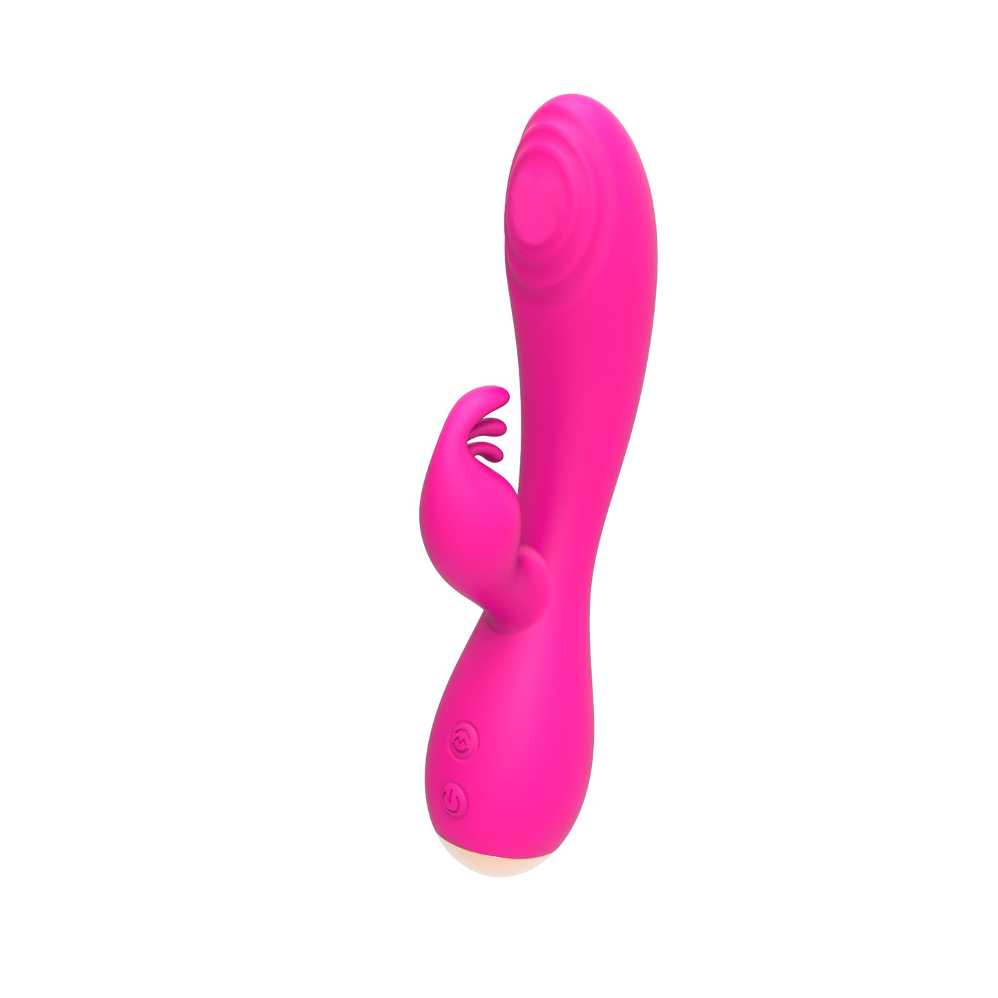 Punto G aleteo estimulación del clítoris calefacción masajeador juguete sexual conejo vibrador