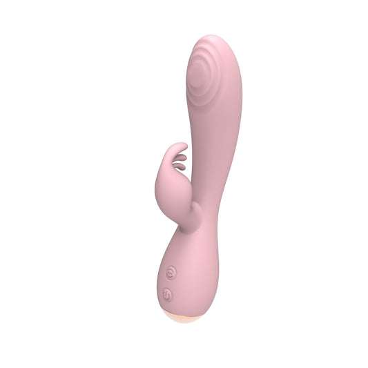 G-spot Flapping Clitoral Stimulation Heating Massager Sex Toy Rabbit Vibrator